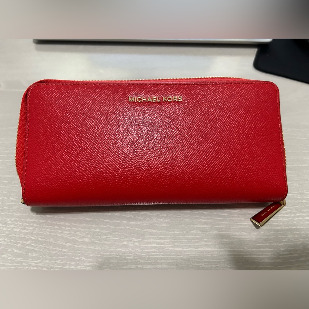 Michael Kors Red Wallet
